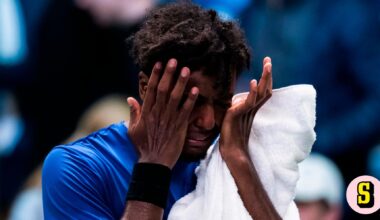 Elias Ymer vann mot Mikael Ymer – bröt ut i tårar