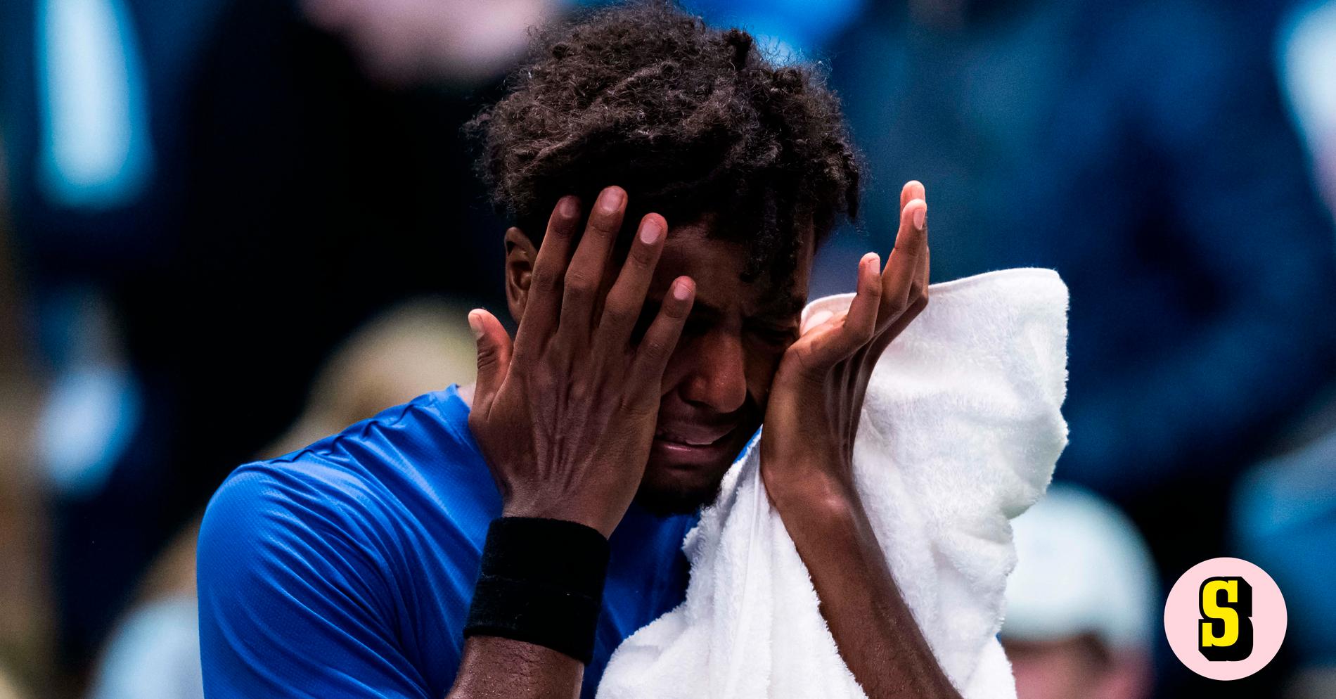 Elias Ymer vann mot Mikael Ymer – bröt ut i tårar