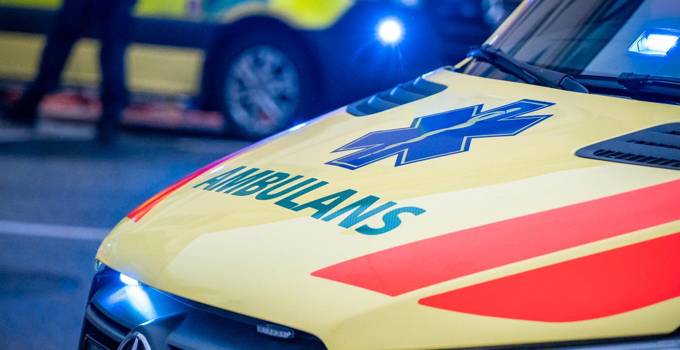 Man död på jobbet i Skövde – föll ner i tank