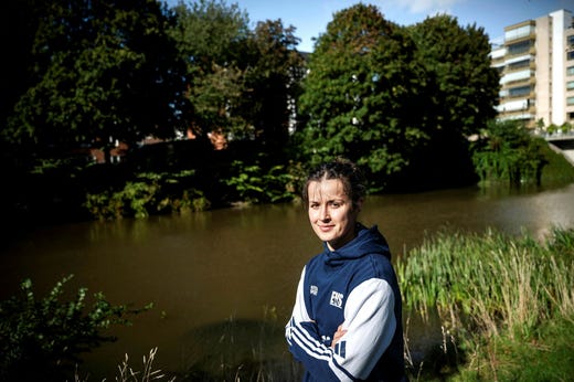 Aleksandra Omelaniuk kan nu åter umgås med tidigare lagkamrater, som dock slutat spela sedan förra sejouren.