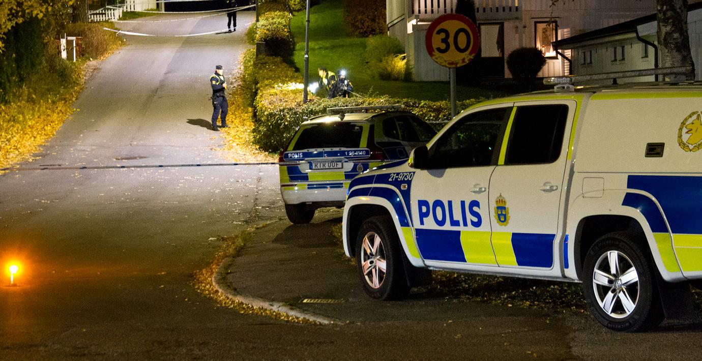 Misstänkt skottlossning i Sandviken – man skadad