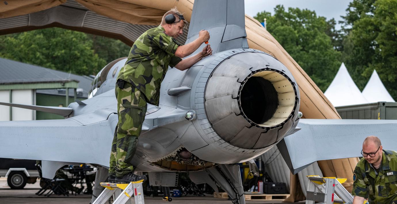 Saab får förlängd order för Gripen värd 4 miljarder
