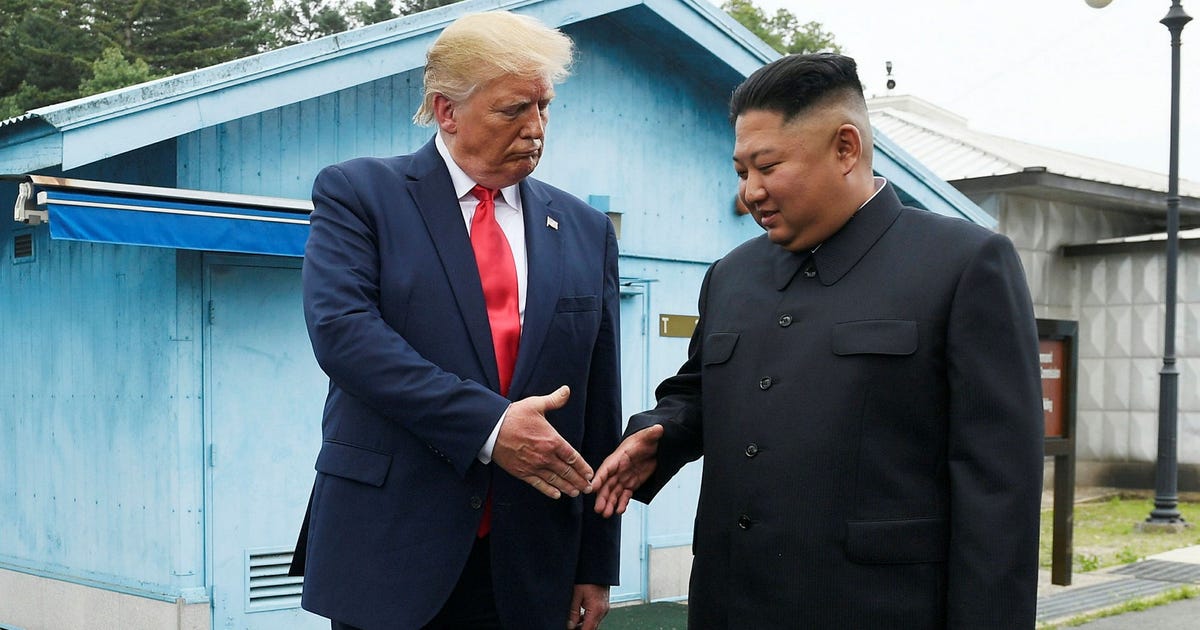 Trump: Skulle väldigt gärna träffa Kim igen