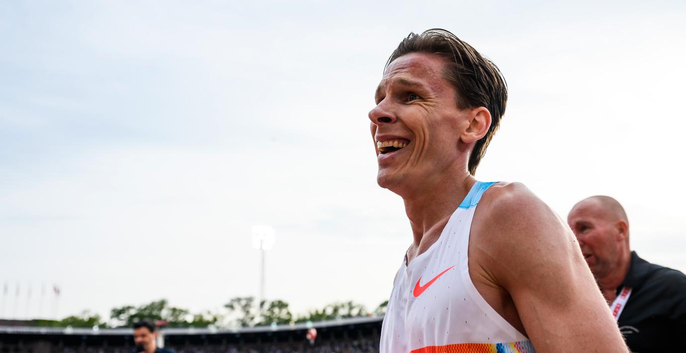 Andreas Almgren satte Europarekord på halvmaran