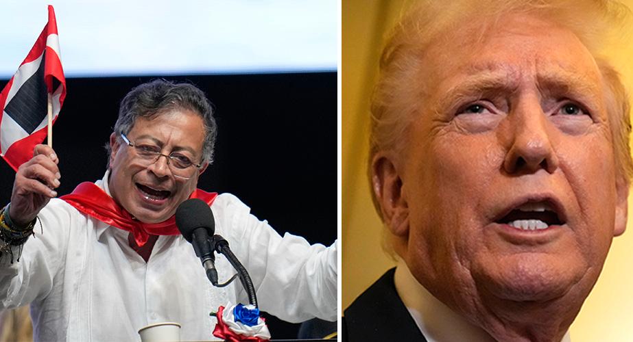 Trump i ordkrig med Gustavo Petro: ”Mord”