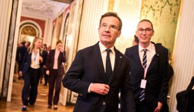 Kristersson om frysta ryska tillgångar: ”Framsteg”