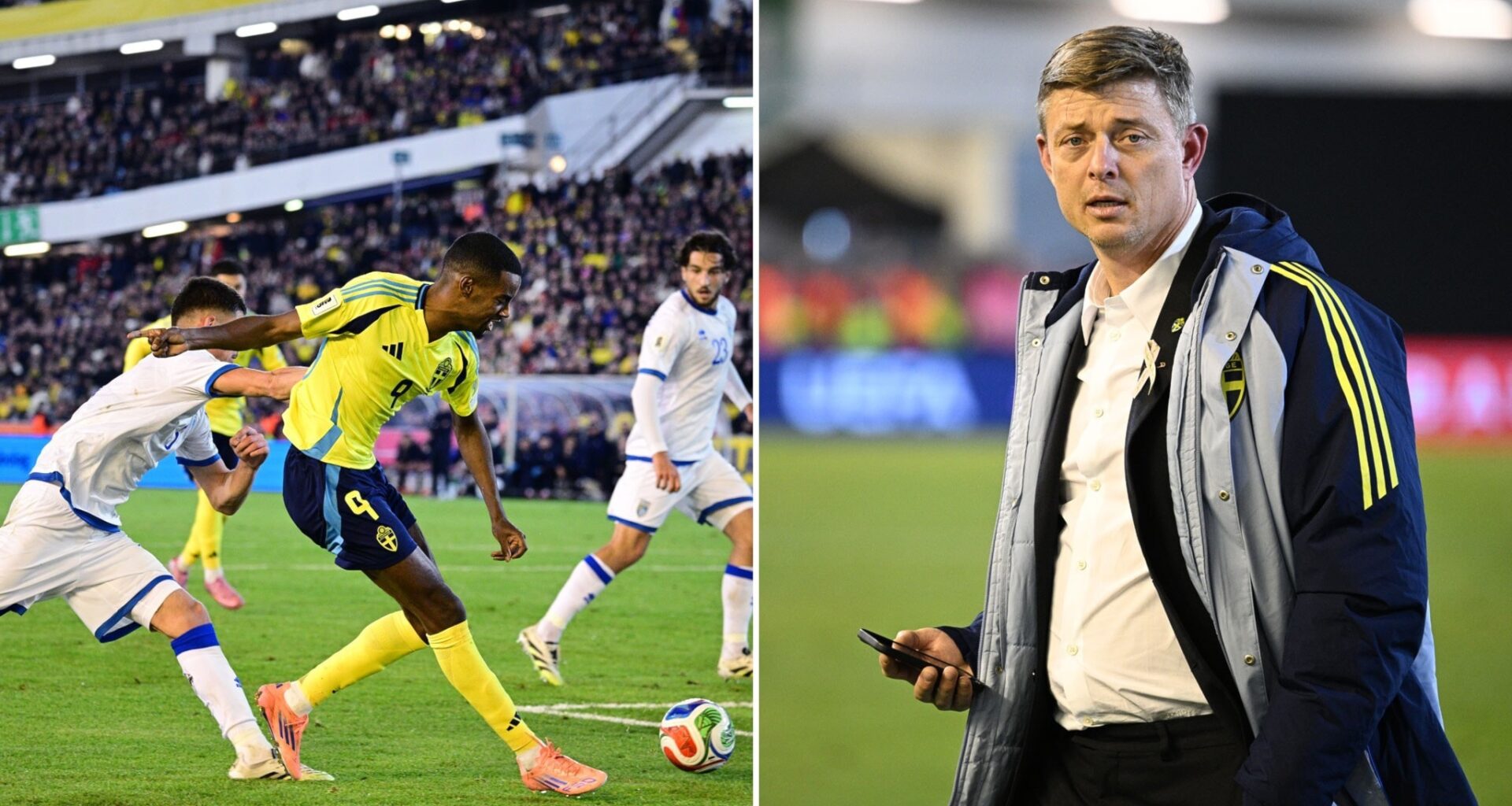 Det går dåligt för Sverige i kvalet till fotbolls-VM - Radio Sweden på lätt svenska