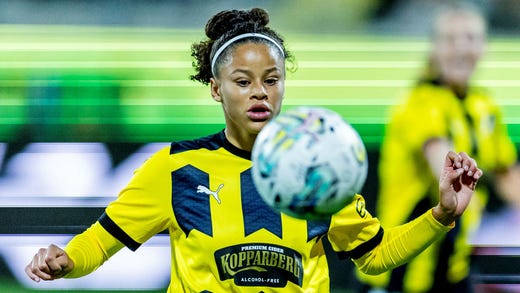 Felicia Schröder. Nu uttagen till landslaget.