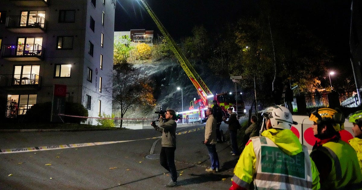 Stenras i Oslo – bostadshus evakueras