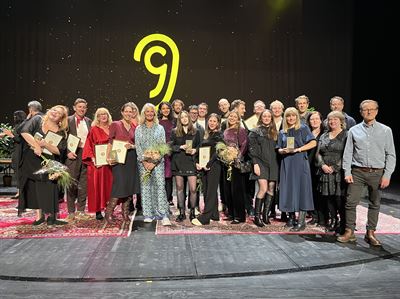 Hederpris till Bibi Rödöö och nio vinster på Guldörat 2025