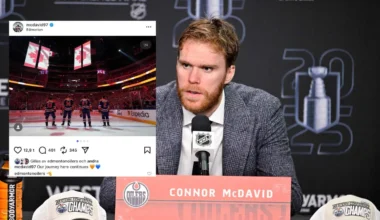 Connor McDavid förlänger med Oilers: ”Vår resa fortsätter”