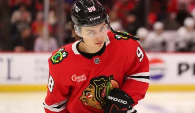 Connor Bedard sköt hattrick på Linus Ullmark