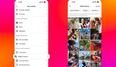 Instagram lanserar Visningshistorik - så hittar du alla Reels du har sett