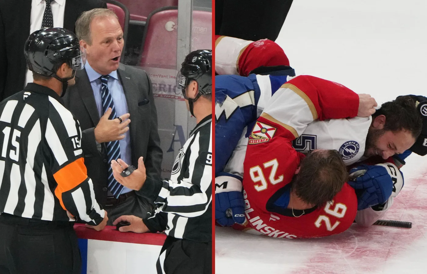 NHL-klubben straffas – efter kaosmatchen