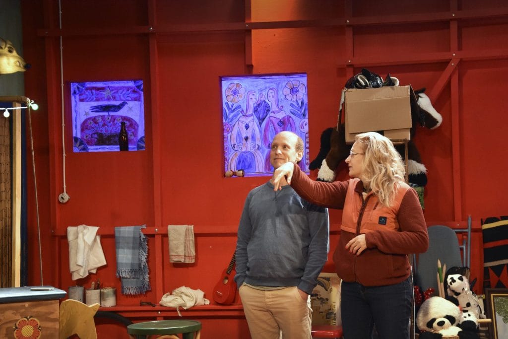 Mattias Åhlén och Maria Sundbom.