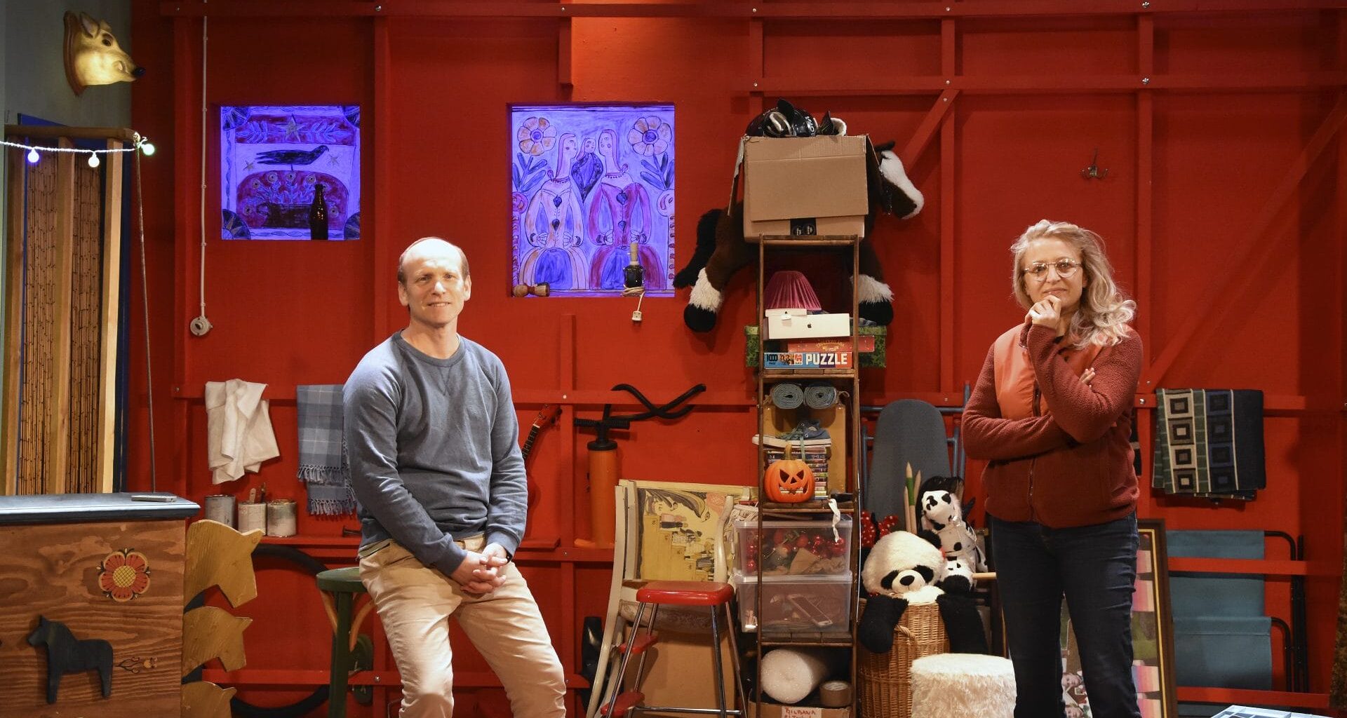 Mattias Åhlén och Maria Sundbom.