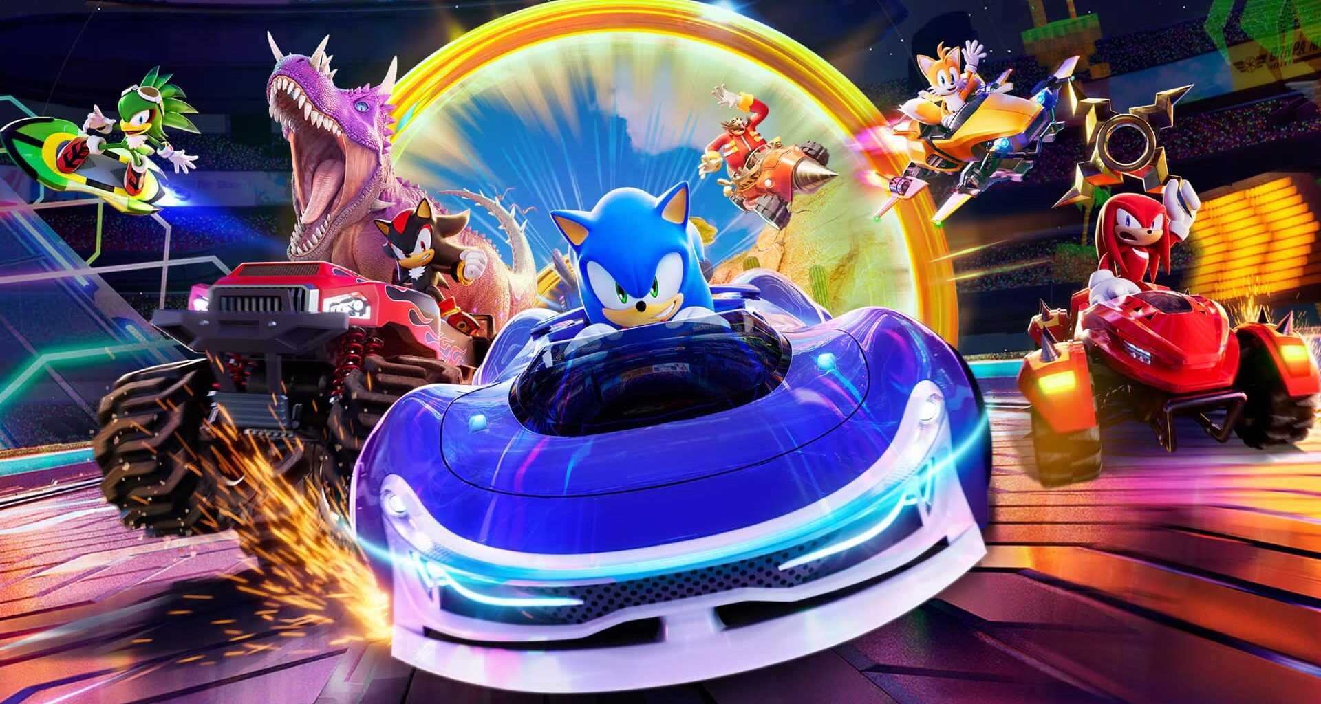 Sonic och dinosaurierna. Nej det var "Dinoriders" ja - Det här? Bästa Sonic-racern hittills!