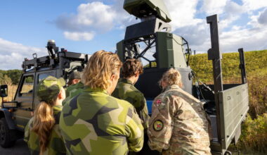 Antidrönarförmåga säkrade toppmöte - Försvarsmakten