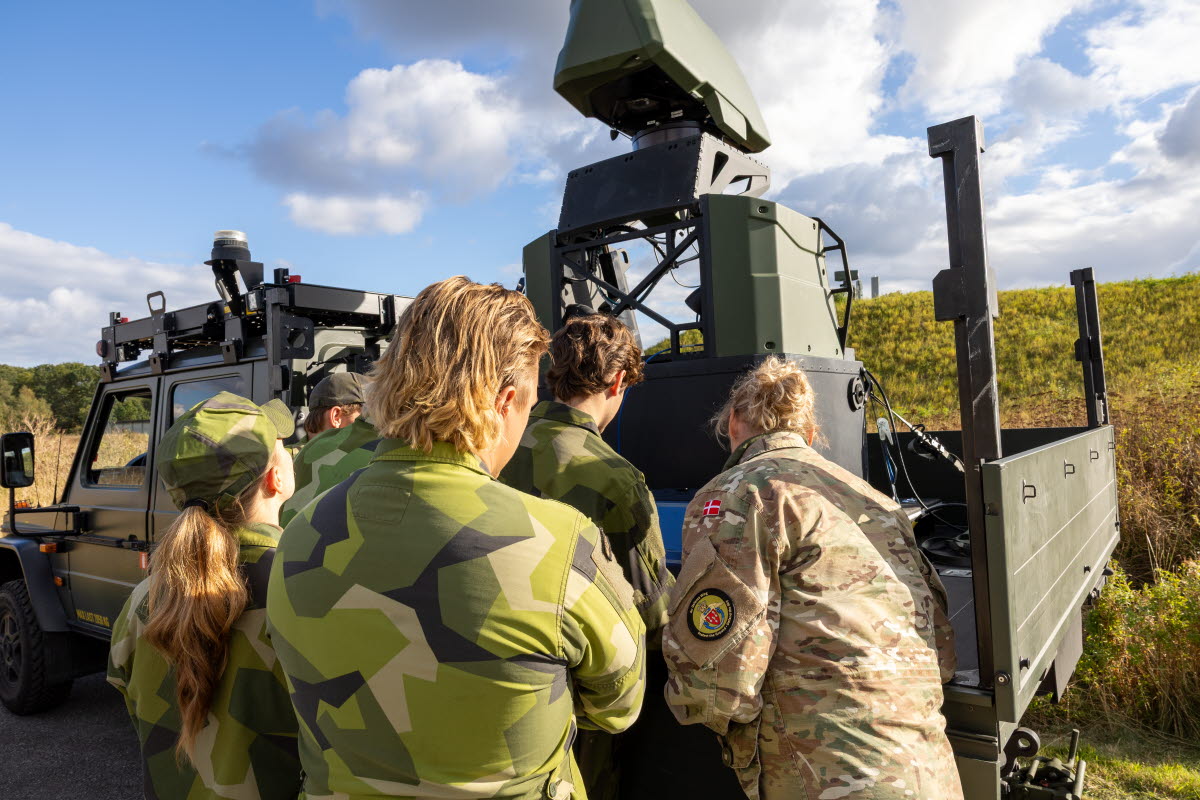 Antidrönarförmåga säkrade toppmöte - Försvarsmakten
