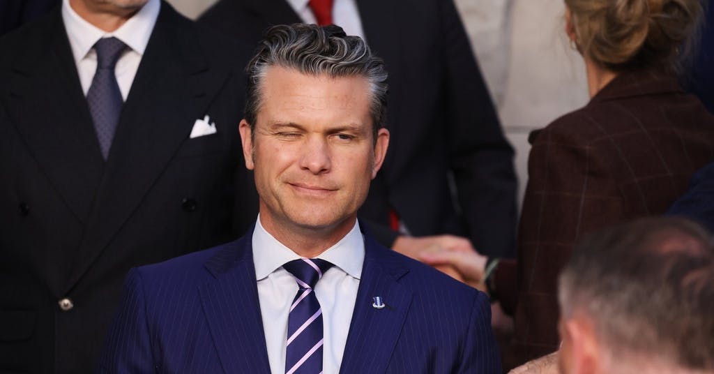 Hegseth lovar fred genom styrka i Ukraina - Västerbottens-Kuriren
