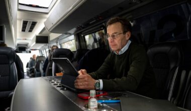 Kristersson om opinionsläget: Är inte orolig