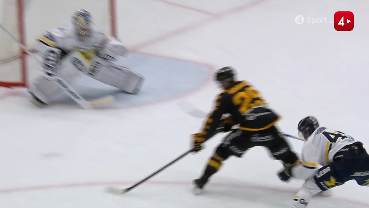 Här gör han hattrick i Skellefteås kross av HV71