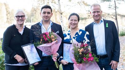 PALEMA:s forskningsbidrag tilldelas två cancerforskare inom lever- och gallvägscancer