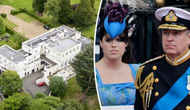 Prins Andrew kan sparkas ut från kungliga godset Royal Lodge