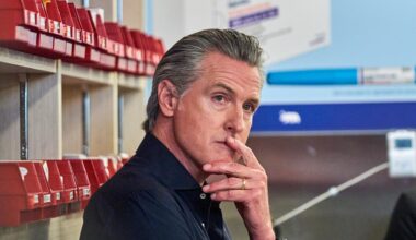 Gavin Newsom öppnar för att kandidera i valet