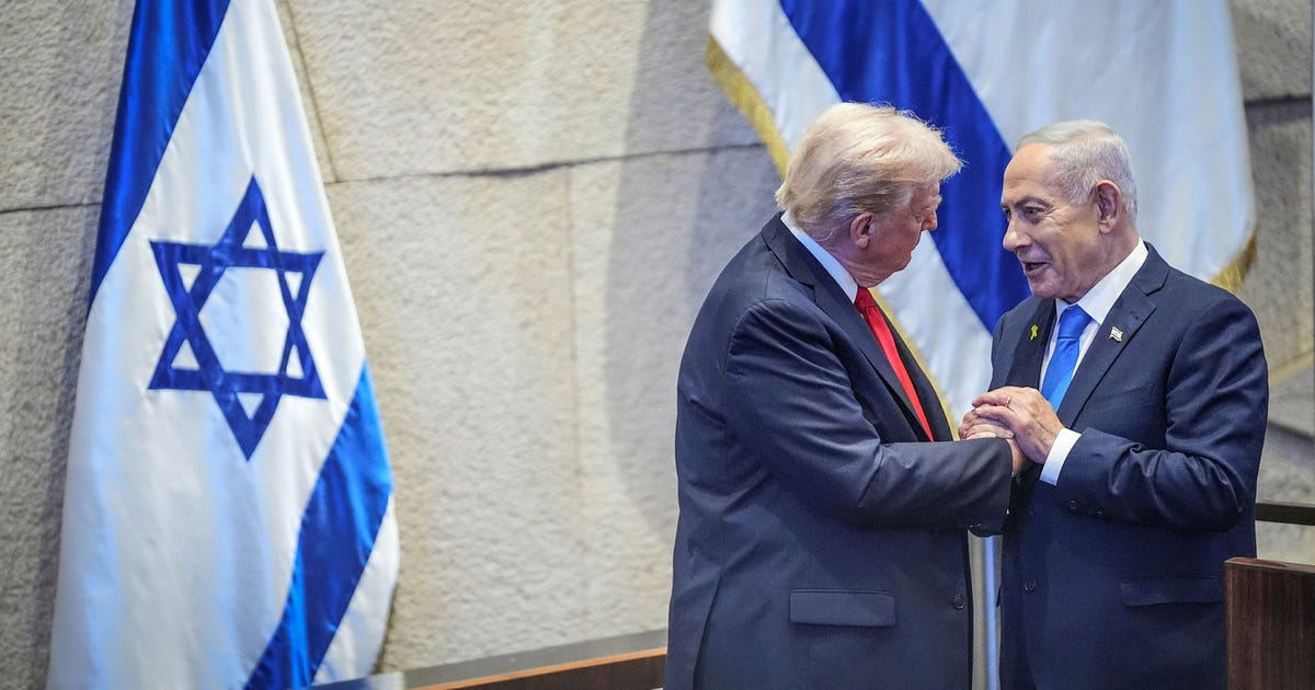 Trump talade i Israel: ”Mardrömmen är över”