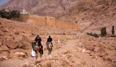Sankta Katarina-klostret vid Sinai berg räddat