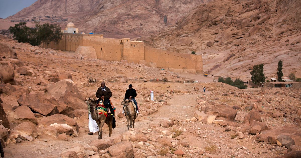 Sankta Katarina-klostret vid Sinai berg räddat