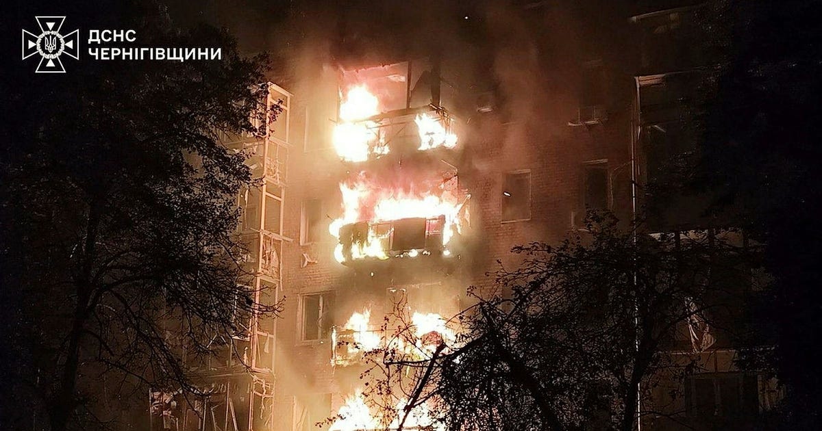 Ryska bomber mot gasanläggningar hotar värmen i vinter i Ukraina