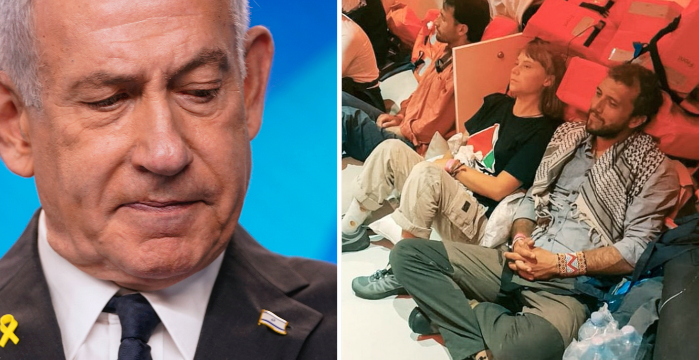 Aktivisterna anmäler Israel till FN: ”Thunberg tvingades kyssa flaggan”