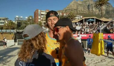 Beachvolleyboll: Jacob Hölting Nilsson och Elmer Andersson vann finalen i Kapstaden
