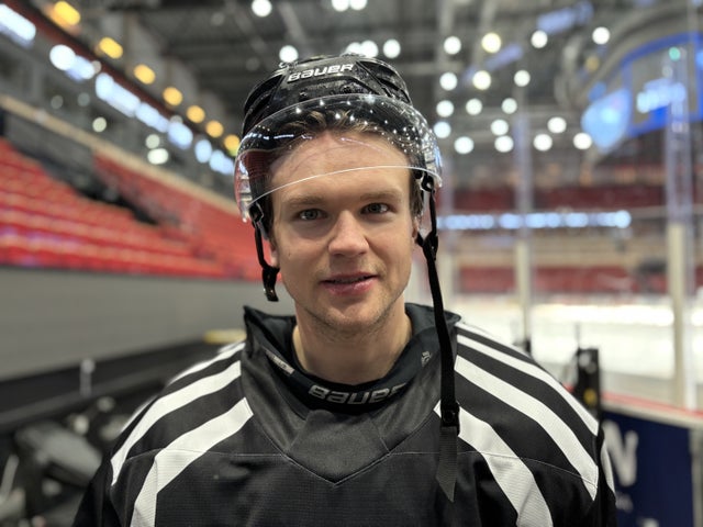 Mattias Norlinder inför bortamatchen mot Växjö.