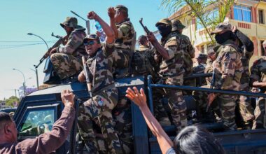 Militärt elitförband griper makten i Madagaskar