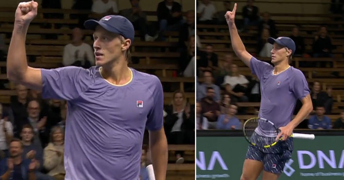 Tennis: Leo Borg pressade tidigare mästaren: ”Tennisgodis!”