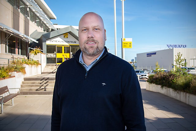 Mattias Janson, byggchef på Gavlegårdarna.
