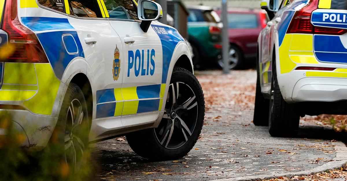 Polisinsats i södra Stockholm