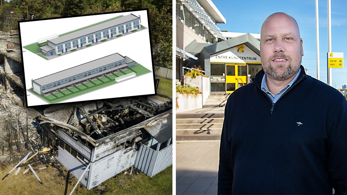 Nu ska nedbrunna radhuset i Sätra byggas upp igen – Gefle Dagblad