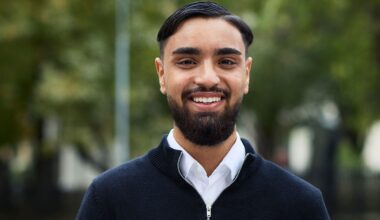 Mohammed Aljabery blir ny ordförande för Vårdförbundet Student