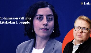 Simona Mohamsson vill riva skitskolan Liberalerna byggde – Arbetet