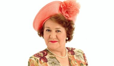 Patricia i rollen som Hyacinth.