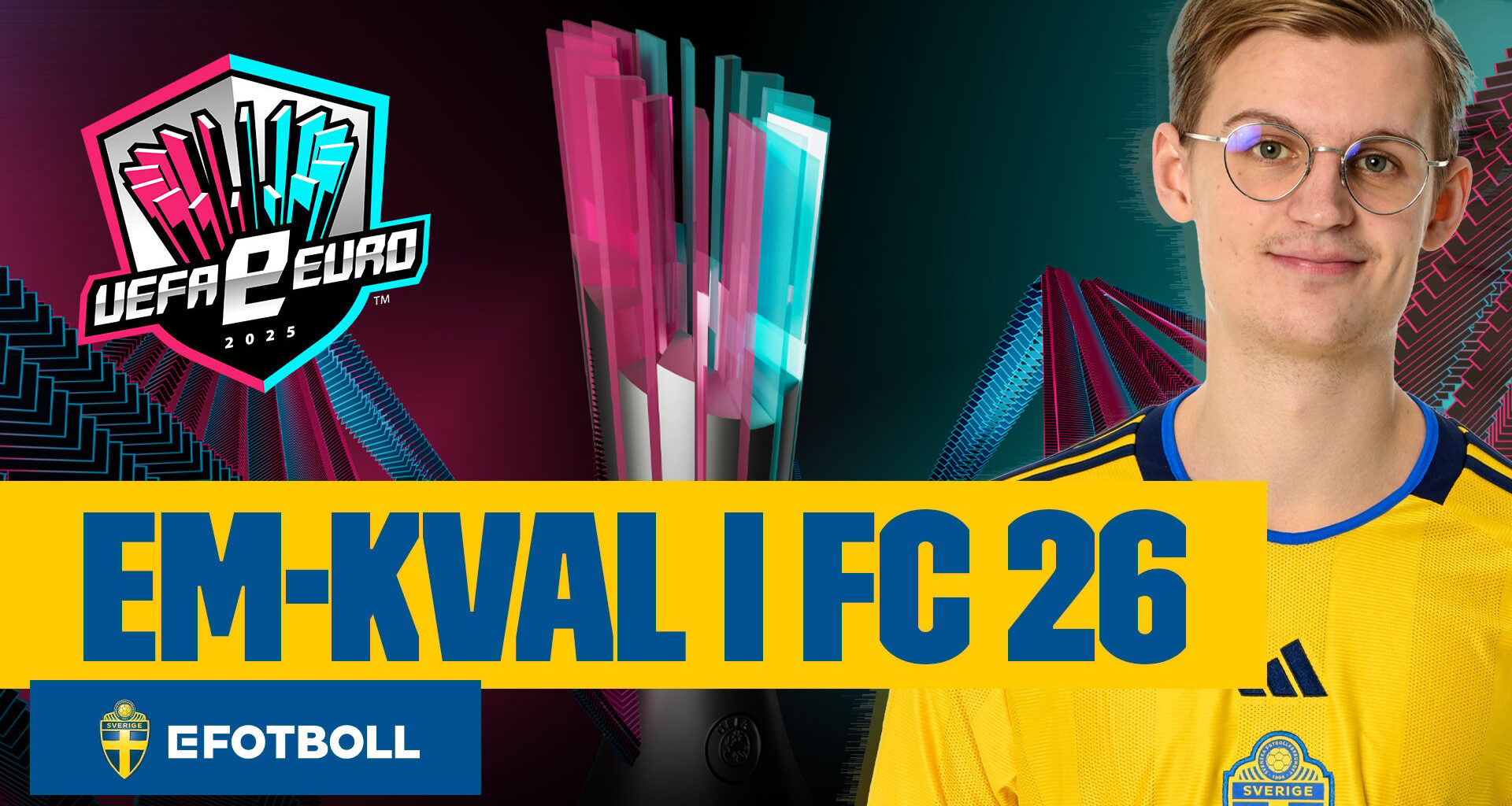 LIVE 13:00 EM-kval eFotbollslandslaget #FC26 #eEURO2025