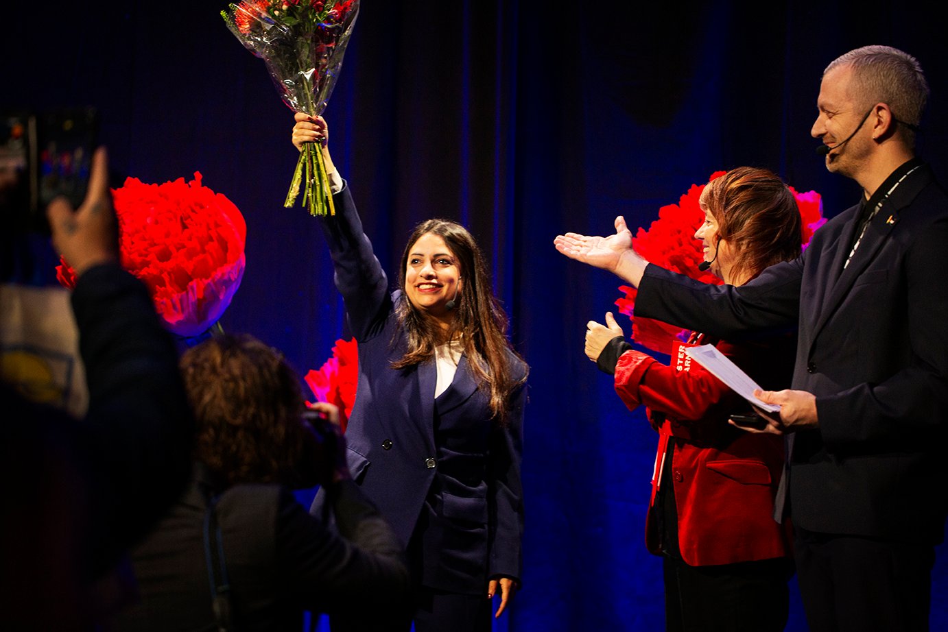 Nooshi Dadgostar höll tal på Vänsterdagarna – Vänsterpartiet