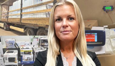 Knarklast för 150 miljoner - "skulle till Clas Ohlson"
