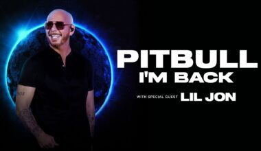 PITBULL ÅTERVÄNDER TILL EUROPA OCH SVERIGE MED I’M BACK! TOUR 2026