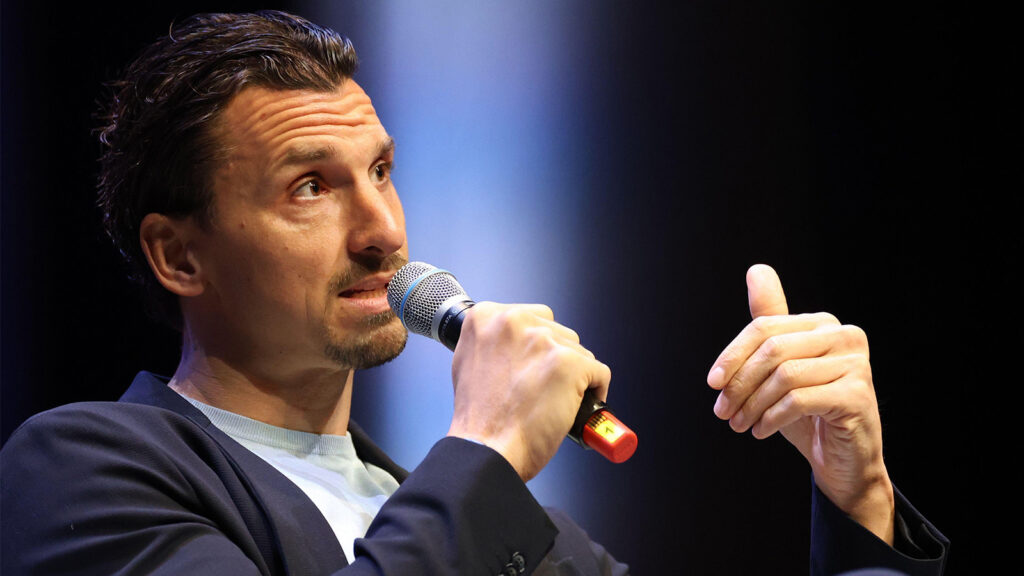 Trento, Italien. 11 okt, 2025. Il Festival dello Sport i Trento, Italien den 11 oktober 2025. Svenska internationella fotbollsspelaren Zlatan Ibrahimovic under Il Festival dello Sport, sportevenemang i Trento, Italien, 11 oktober 2025. Kreditering: Independent Photo Agency/Alamy Live News.