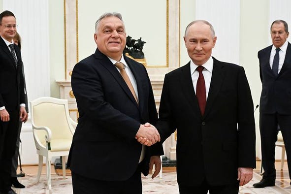 Direkt – Kriget i Ukraina – Putin till Orbán: Har gärna toppmöte i Budapest